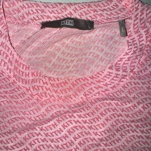 Kith Pink Mesh T-Shirt
